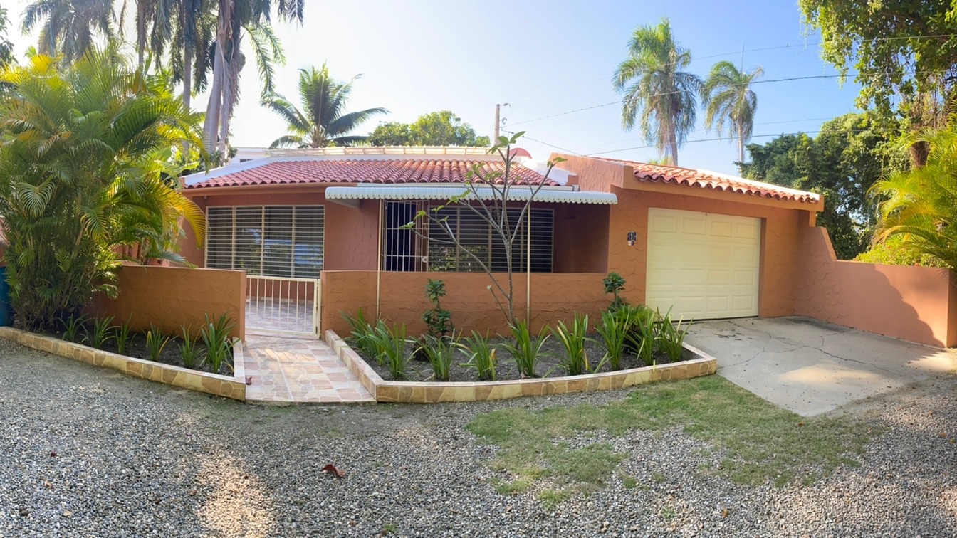 House for Rent Costambar, Puerto Plata, 3 minutes from the beach